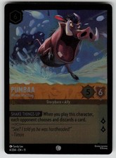 Pumbaa - Winter Warthog Cold Foil Common Winterspell 4/204 Lorcana NM