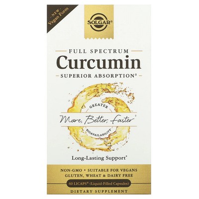 Full Spectrum Curcumin, 60 Licaps