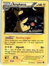 Ampharos Holo Rare XY - Steam Siege 40/114 LP