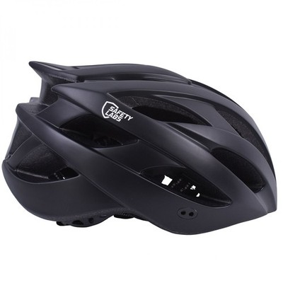 ERWACHSENE FAHRRADHELM SAFETY LABS IN-MOLD AVEX SCHWARZ MIT INTEGRIERTER LED-BELEUCHTUNG