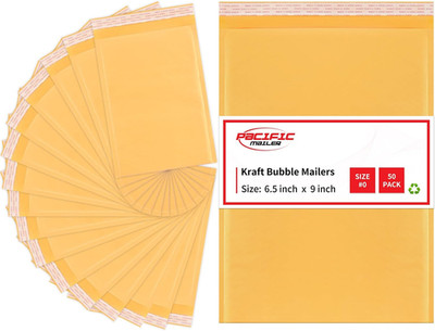 Bubble Mailer #0 Kraft Bubble Mailers Strong Adhesion Padded Envelopes Packaging
