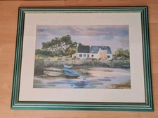 Wandbild Hinter Glas Im Holzrahmen Glasbild