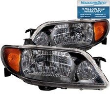 Fits 2001-2003 Mazda Protege Headlight Front Left Driver Right Passenger Side Fits 2001-2003 Mazda Protege Headlight Front Left Driver Right Passenger Side
