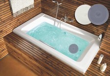 Tub Stopper 2 Pack, 6 Inches Large Silicone Bathtub Stopper Drain Plug New