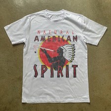 RETRO NATURAL AMERICAN SPIIRIT GRAPHIC T-SHIRT S-5XL