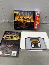 Doom 64 Nintendo 64 N64 Complete CIB Complete in Box