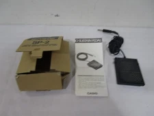 Nice Casio SP-2 Sustain Pedal in Org Box --------------------------------- Cool!