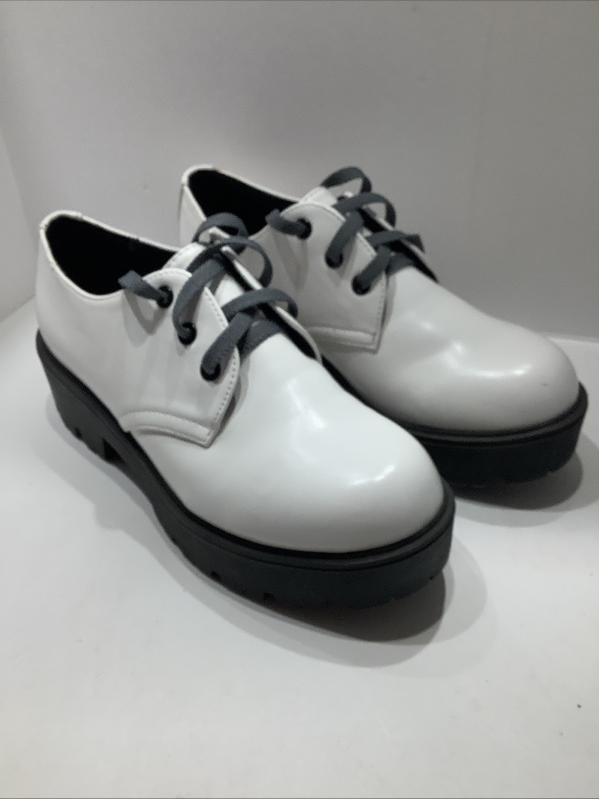 SAOLA Scarpe casual bianche vegan in pelle suola a strappo plateau COCONUTS Matisse Wmns taglia 8 5M