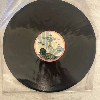 Emerson, Lake & Palmer   Tarkus LP Record 1971 Island Prog Rock 33 RPM