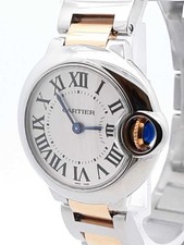 Cartier Ballon Bleu De Cartier 28mm Stainless Steel Quartz Watch Fw0126wpxzdu 3