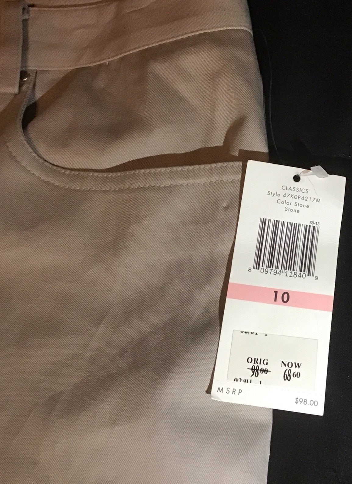 Women's Calvin Klein The Chelsea Bootcut Pants Size 10 thumbnail 3