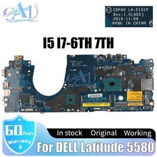 LA-E151P For DELL Latitude 5580 Laptop Mother...
