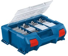 Bosch L-Case Pick & Click Professional Werkzeugkoffer + 82 tlg. Bit & Bohrer Set