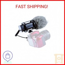 Movo VXR300 X/Y Stereo Condenser Video Microphone with -10dB Attenuation, Low-Cu