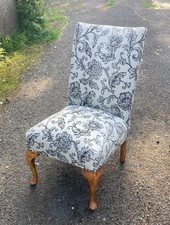 Re-upholstered vintage chair