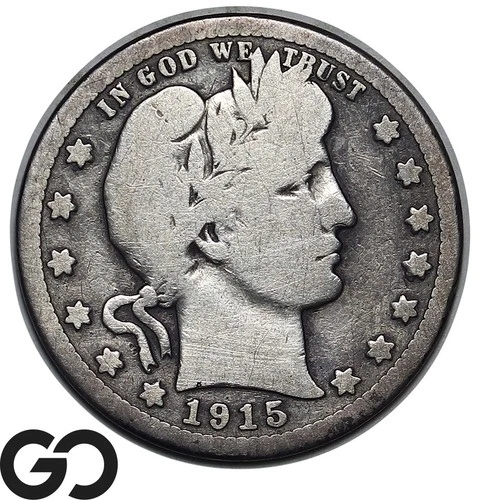 1915-S Barber Quarter