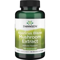 Swanson Agaricus Blazei Pilzextrakt (Immunsystem) 90 Vegetarische Kapseln