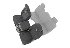 Rough Country Neoprene Front Seat Covers for Ram 2500 2019-2024 with Bucket