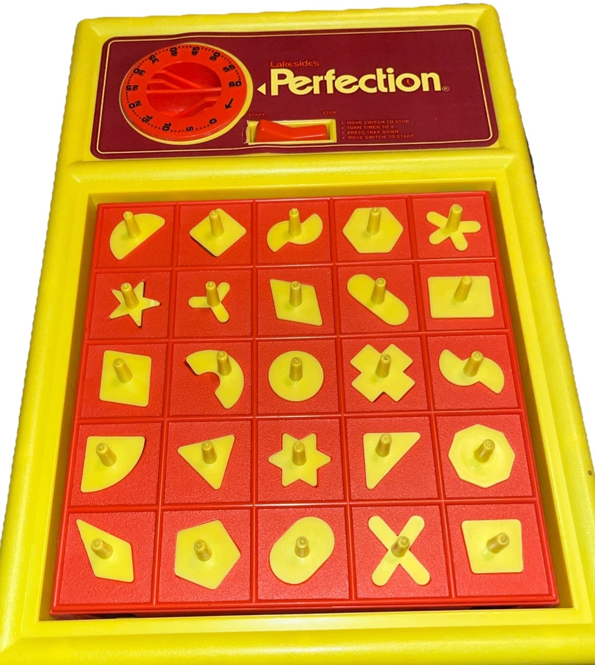 Juego Lakeside's Perfection Vintage Años 70 - Juego de Carrera de Acción Familiar Foto 2 de 4