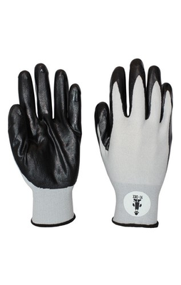 #ad Safety Zone Safety Zone Knit Nitrile Coated Gloves gnidexlg 12 pairs per box $35.00