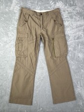 Vintage Polo Ralph Lauren Military Paratrooper Cargo Pants Sz 32/30 Khaki    