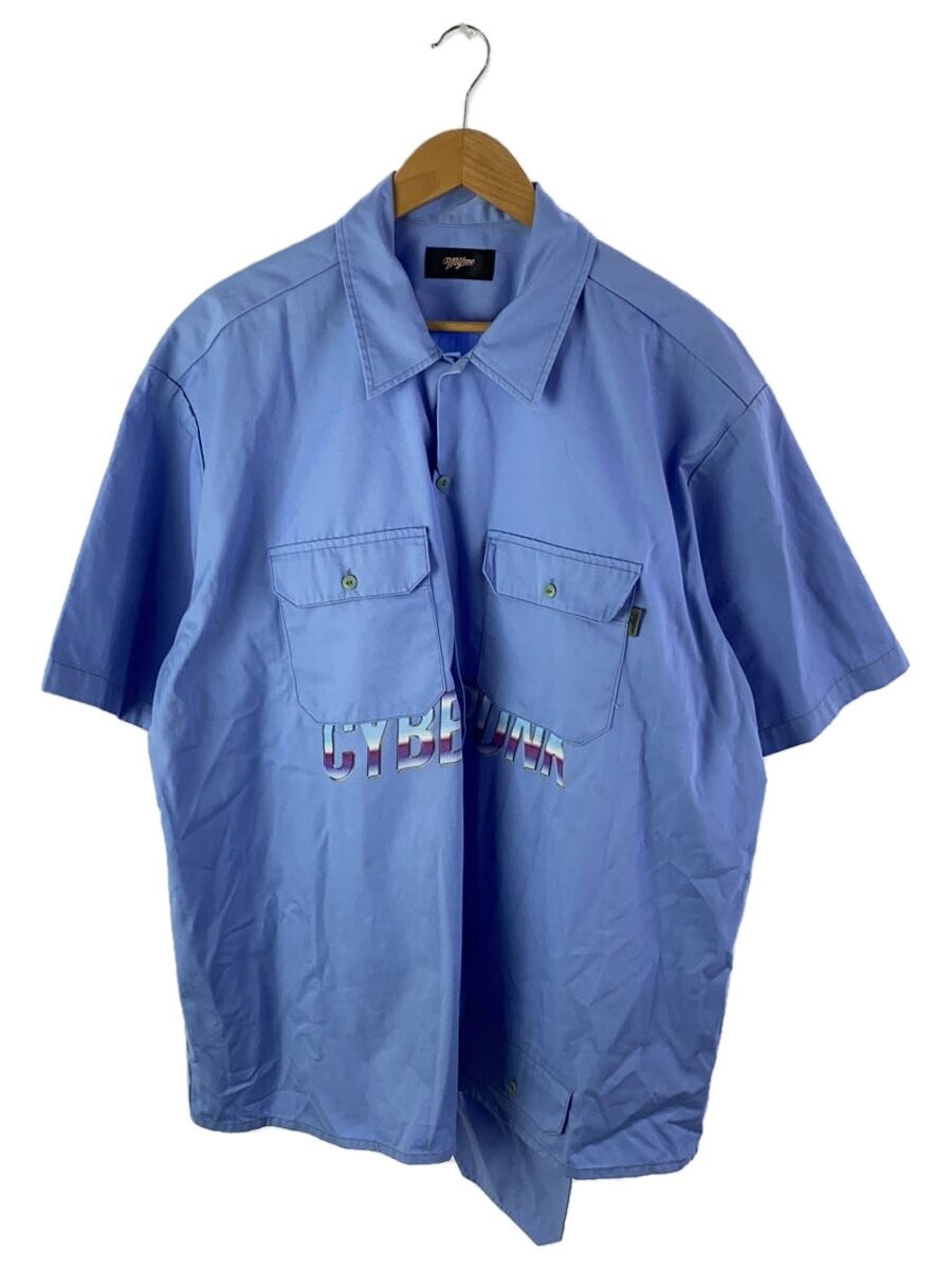 【MIHARA YASUHIRO】Print Short Sleeve T-Shirt/全国送料込み MYne MIHARA YASUHIRO Short Sleeve Shirts blue L Used | eBay