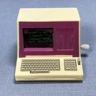 Vintage 1980s Barbie Doll Windup Computer (Working) Wind Up Magic Moves