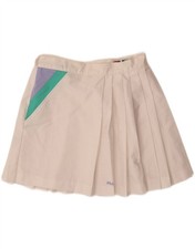 FILA Womens High Waist Tennis Skirt EU 42 Large W28  White HE05
