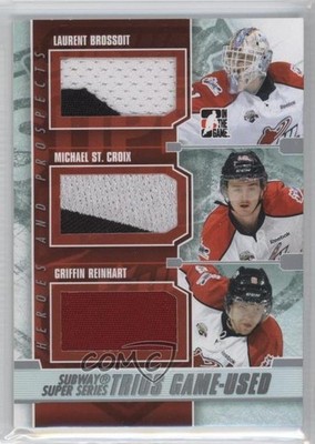 2012 ITG Heroes and Prospects /40 Laurent Brossoit Michael St Croix #SST-09 2a8