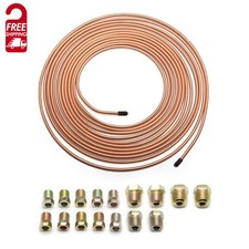 25ft 316 Copper Brake Line Kit W 16 Fittings Free Shipping 25ft 316 Copper Brake Line Kit W 16 Fittings Free Shipping