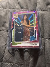 2026 Donruss WNBA AZZI FUDD #86 Purple Laser #/25 Rated Rookie Wings UCONN
