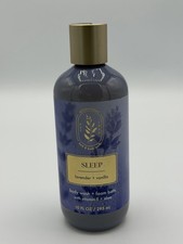 Bath  Body Works Aromatherapy Sleep Lavender Vanilla Body Wash Foam Bath 10oz