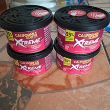 Lot Of 4 California Scents Spillproof Coronado Cherry Scent Car Air Fresheners