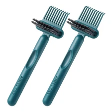 2-in-1 Hair Brush Cleaner and Remover Tool with Comb for Effective Cleaning at