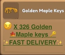 Wild Horse Island Golden Maple Keys X 326 🍁🔑