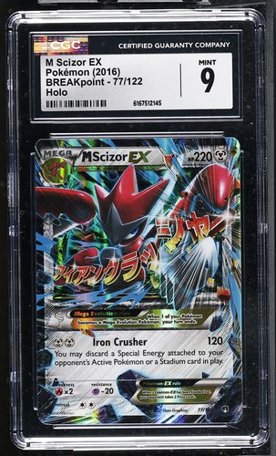 M Scizor-EX graded CGC 9 for sale on eBay
