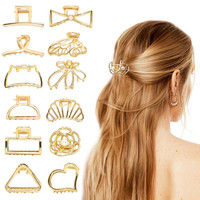 12 Haarspangen FüR Damen, Kleine Krallen