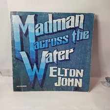 Elton John Madman Across The Water Vinyl LP MCA-2016 Gatefold Vintage Rock Album