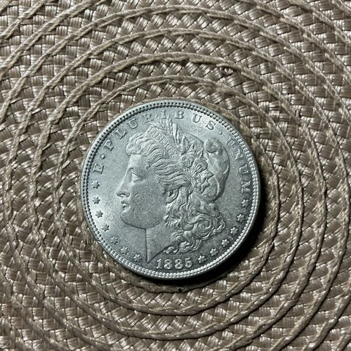 1885 Morgan Silver Dollar $1 Coin Circulated Uncertified US 0.9 Fineness
