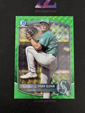 2025 Bowman Draft Ryan Sloan 51/99 Chrome Prospects Green Geometric -LYQ