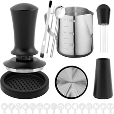 23pcs Coffee Tamper Set Espresso Accessories Barista Kit with 51mm as shown 