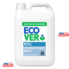 Ecover Non Bio Laundry Liquid Refill - 5 L Fast & Free Delivery uk 4.40 per litre