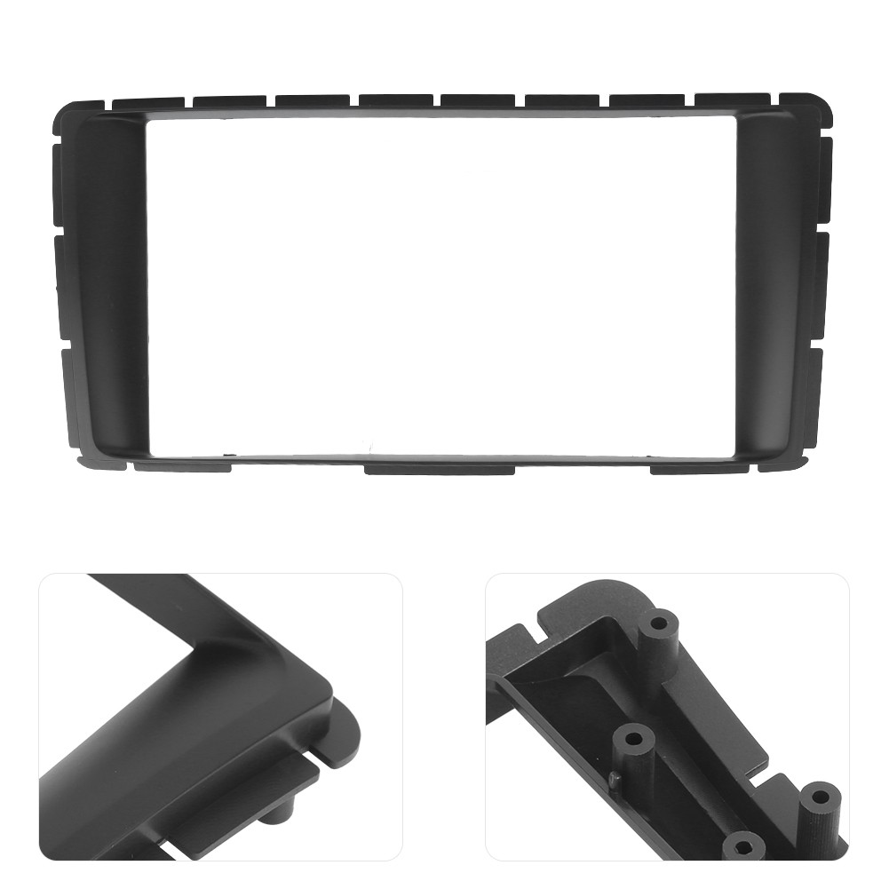 2Din 7in Navigation Fascias Frame DVD Radio Player Panel Trim Fits For