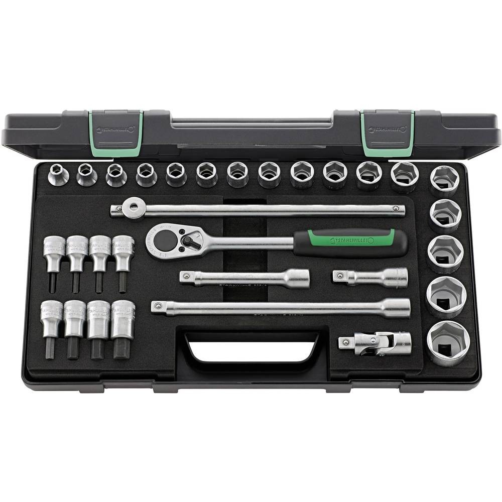 Stahlwille 96031239 coffret de serrage d'exception 31 pièces en acier allié