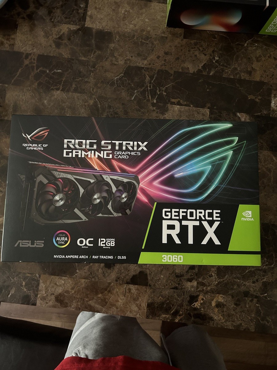 ASUS ROG Strix GeForce RTX 3060 OC Edition 12GB GDDR6