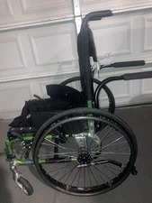 Manual Wheelchair Works Great Folding Lightweight