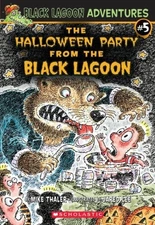 The Halloween Party from the Black Lagoon by Mike Thaler, Acceptable Book