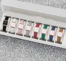 Buy 2 get 1 free.   Ladies, girls, Square minimalist Quartz fashion watch .