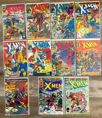 X-Men Lot of 11 Comics! 1991 1-3, 9, 12, 15. Amazing Adventures feat X-men #2..