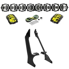 KC HiLites Gravity 50" LED Roof Light Bar Kit Fits Wrangler Gladiator 392 Mojave